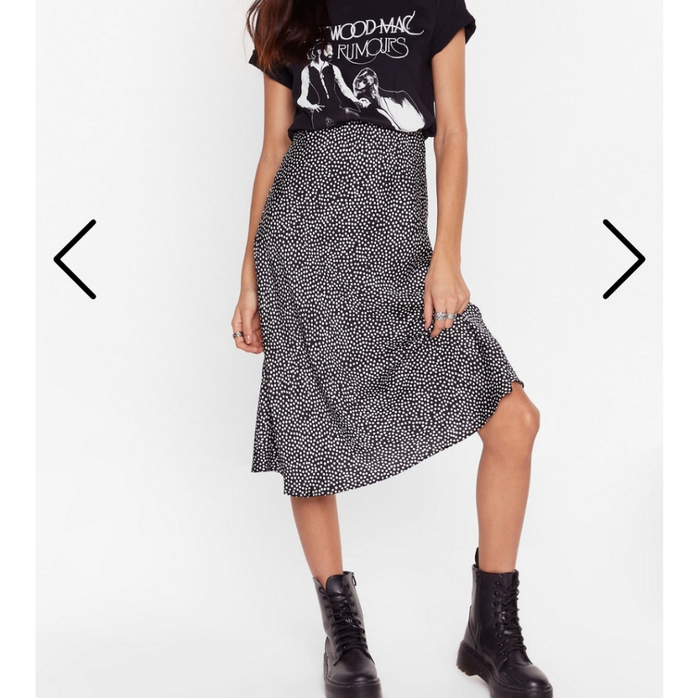 New Nasty Gal Slip Skirt
